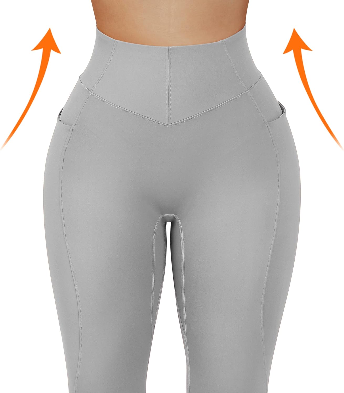 SUUKSESS Women Buttery Soft High Waist Leggings with Pockets Workout Yoga Pants