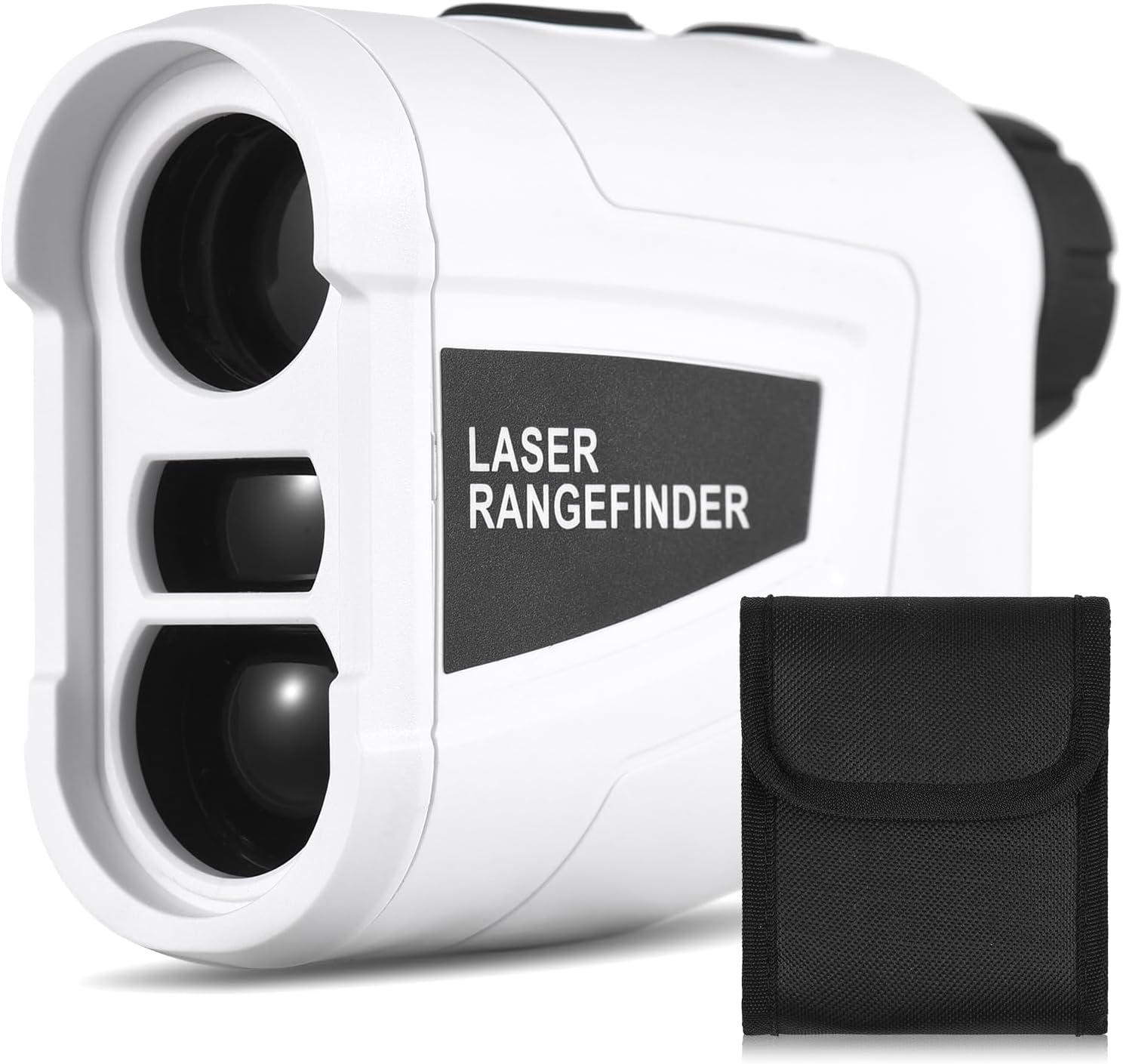 Lixada Golf Rangefinder 6X Magnification 600M / 800M/1000M USB Rechargeable Range Finder with Slope +90° Waterproof Hunting Measurement Monocular Telescope