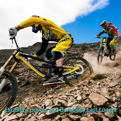 Miniatura 4 de Dymoece 2 pares de pastillas de freno de disco de bicicleta compatibles con Shimano Deore XT XTR LX SLX Hone Alfine Saint freno de disco (resina,