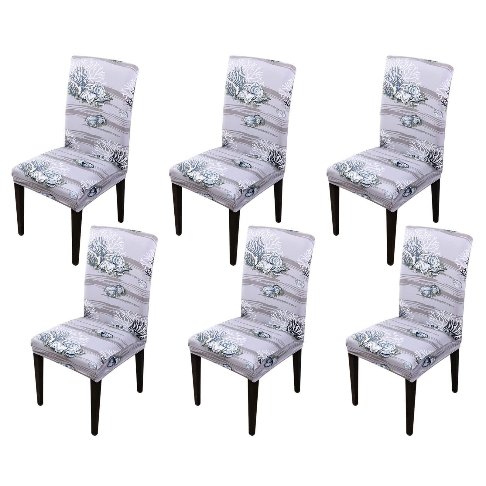 Housse chaises spandex élastique gris clair pour protéger vos sièges