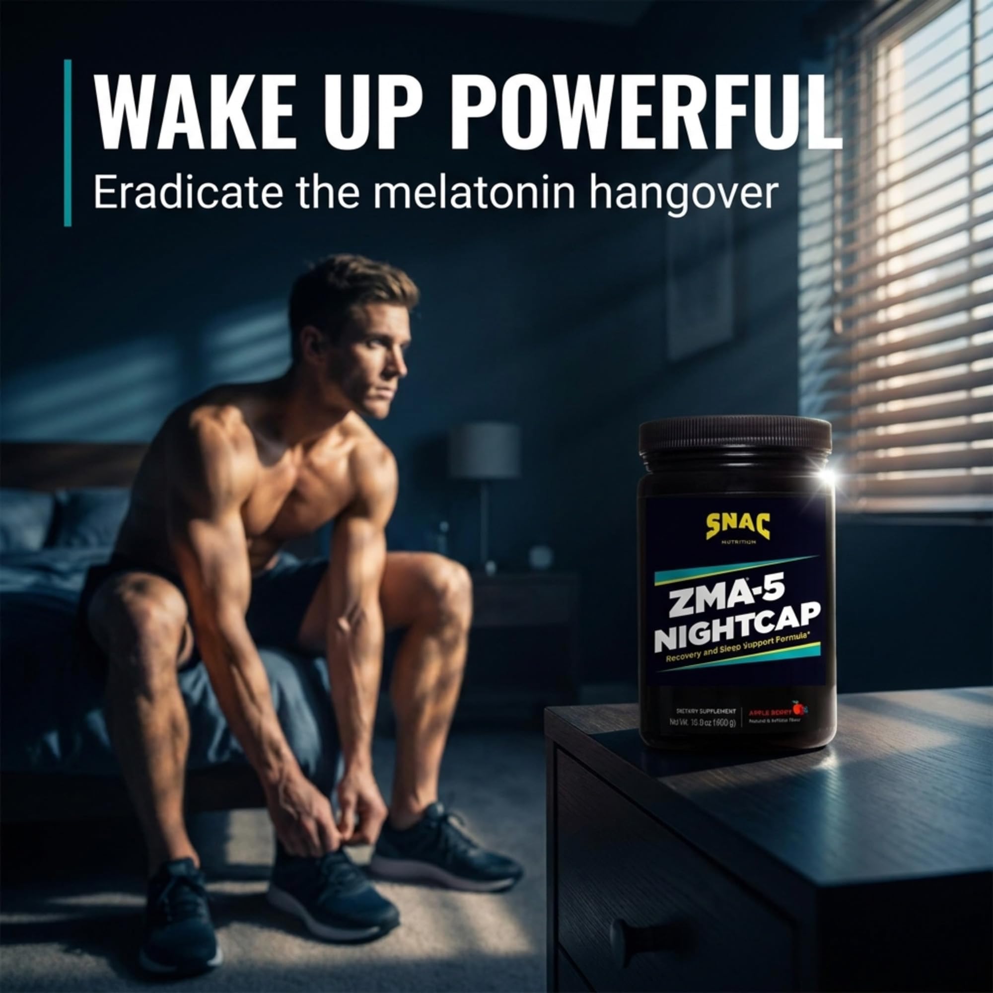 ZMA-5 Nightcap Rapid Recovery - Pre Workout Supplement for Deep Sleep, 450g — Amazon image 8