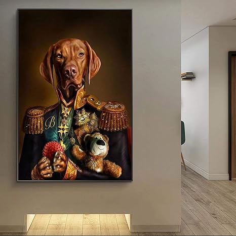 Amazon Co Jp 壁に軍服を着た犬アートポスターと版画古典的な動物犬一般的なアート写真 50x70cmフレームなし 家電 カメラ Amazon Co Jp 壁に軍服を着た犬アートポスターと版画古典的な動物犬一般的なアート写真 50x70cmフレームなし 家電 カメラ