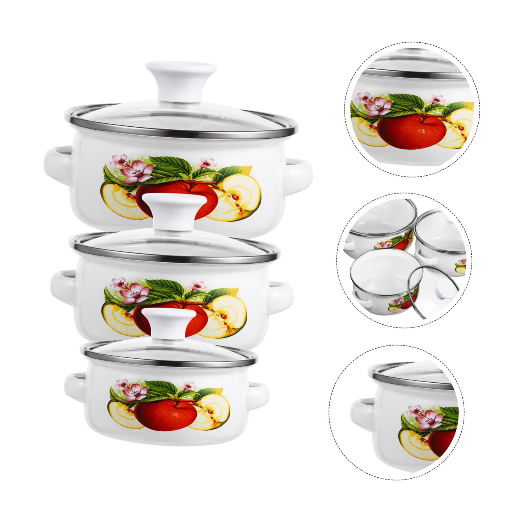 Nuovva Casserole Antiadhésive Avec Couvercle - Petite Casserole à