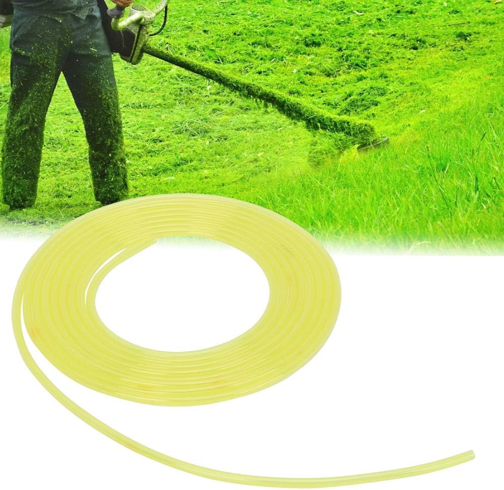 3 Meter Fuel Lines,Hose Carburetor Fuel Line Petrol Hose Lawn Mower Trimmer Accessories for Lawn Mower Strimmer and Chainsaws, Yellow(2 x3.5 mm)