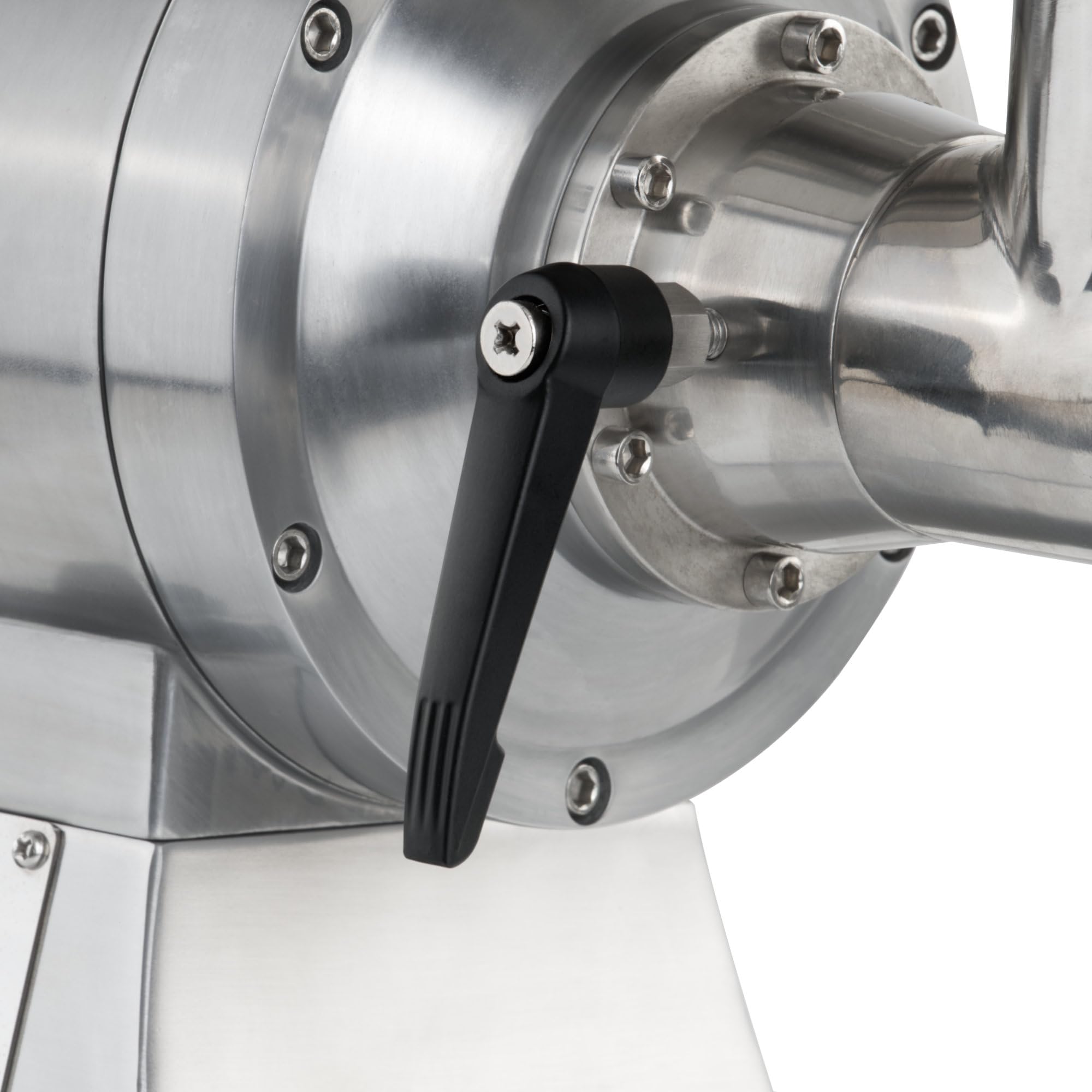 Mahlzeit picadora de carne de acero inoxidable eléctrica | plata | 450W - 75kg/h | Picadora de carne picadora con embutidor de embutidos cortador de carne