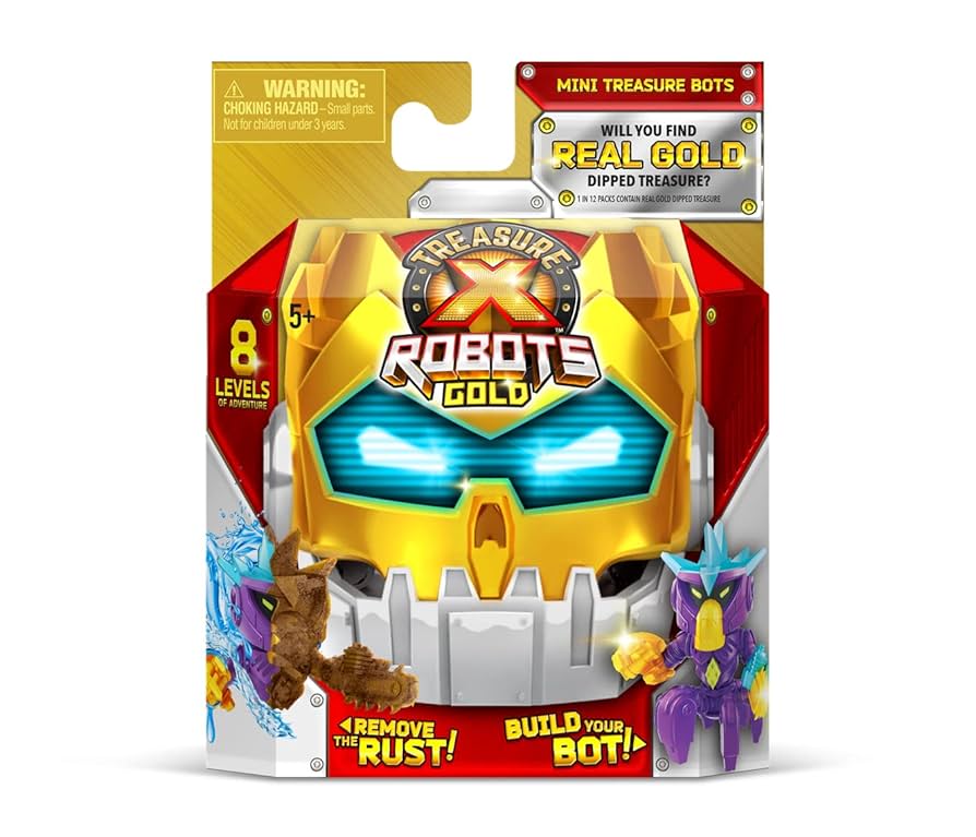 Amazon.com: Moose Toys Mini Robot - Treasure X, 41679 : Toys