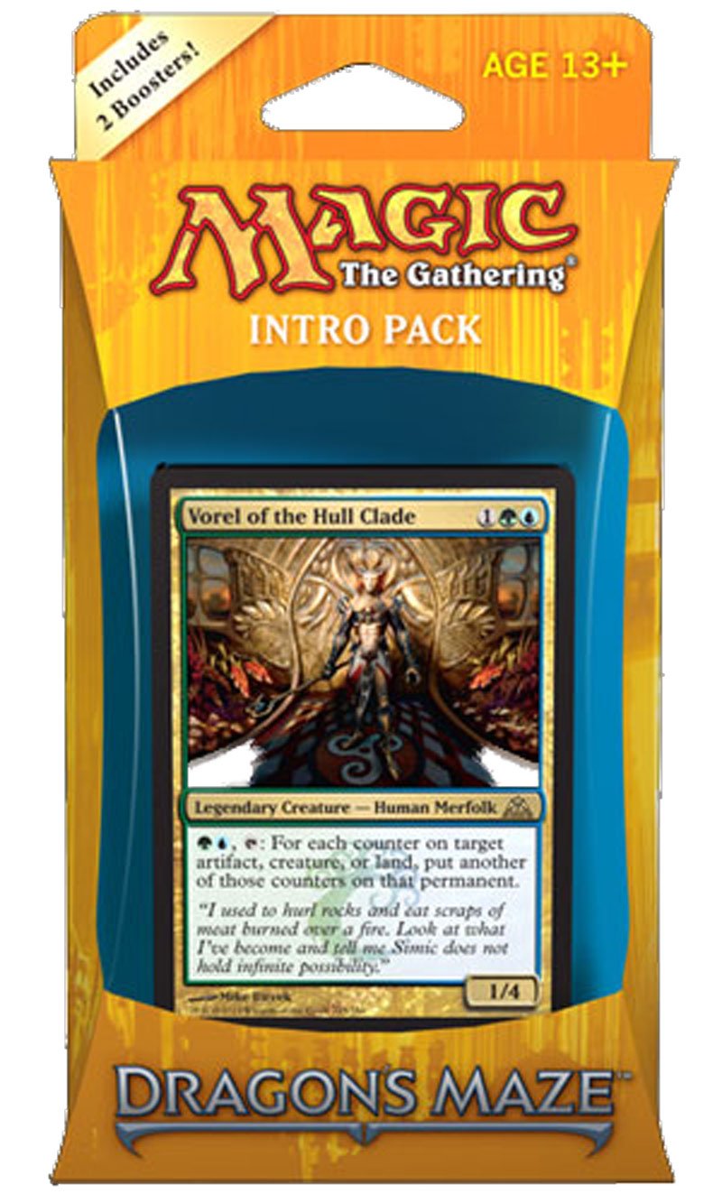 Amazon.com: M:TG Dragon's Maze Set of 5 Intro Packs : Toys & Games