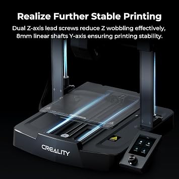 Creality Ender 3 V3 SE F 3D Printer, 250mm/s Faster Print Speed CR Touch Auto Leveling Sprite Direct Extruder Dual Z-Axis Auto Filament Loading Upgraded Ender 3D Printer Print Size 8.66x8.66x9.84 inch