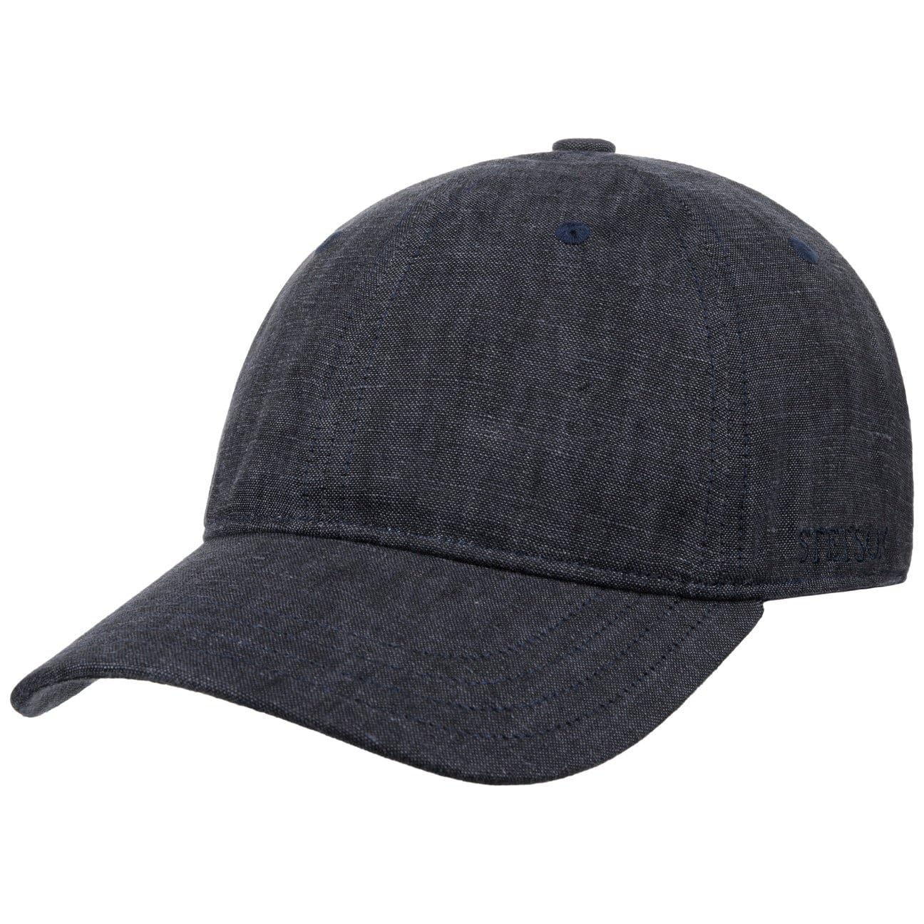Stetson Sydell Baseball Cap Linen UV Protection Lightweight Strapback Unisex Summer Winter