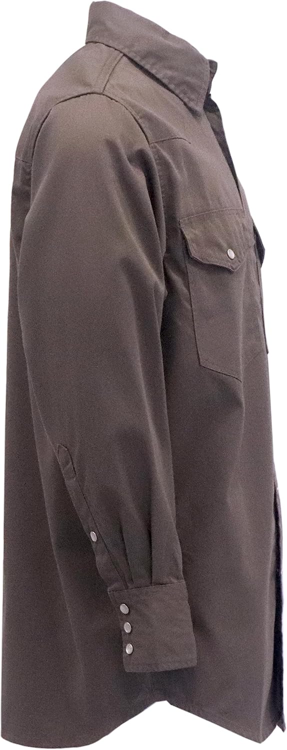 TICOMELA FR Shirts for Men Flame Resistant/Fire Retardant Shirt NFPA2112 7.5oz Men's Welding Shirt - Image 3