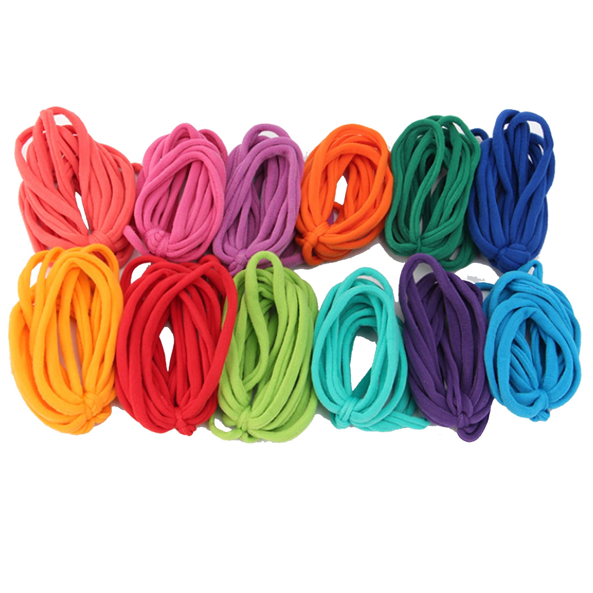 Allazone 394 Pz Anelli per Presine per Telaio, 12 Colore Loom Potholder Loops per Tessitura Tessitura Artigianale Regali Fatti a Mano Compatibile con Il Telaio per Tessitura da 7 Pollici