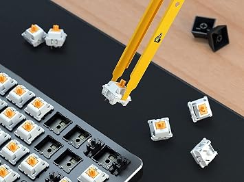 GLORIOUS Switch Puller - Stainless Steel Premium Switch Puller for Mechanical Gaming Keyboard Switches (GLO-Acc-SP)