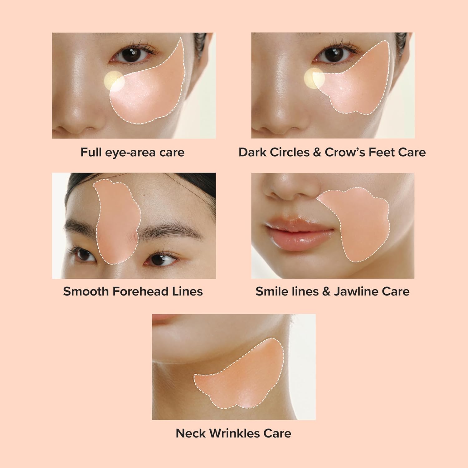 Beauty of Joseon Revive Under Eye Patch Retinal Ginseng for Puffy Under Eye Bag Masks Collagen Peptide Korean Skincare for Women and Men, 60 Sheets 30 Pairs - Image 7