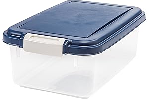 IRIS USA WeatherPro Airtight Dog Food Storage Container: Store up to 11...
