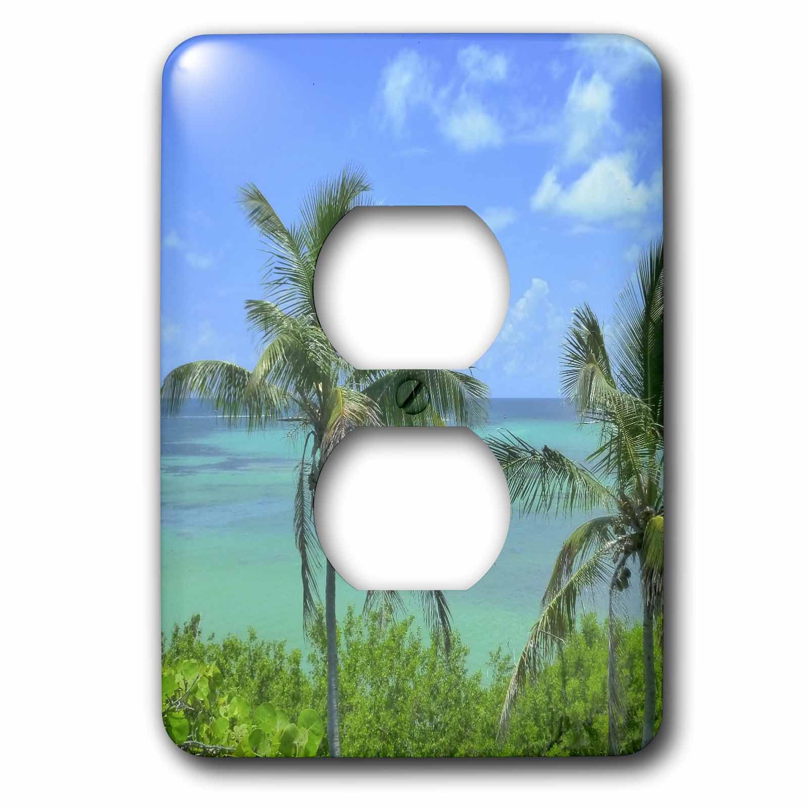 2 prises de courant Florida Key Perfection 15,2 cm pour harmoniser votre deco de salon
