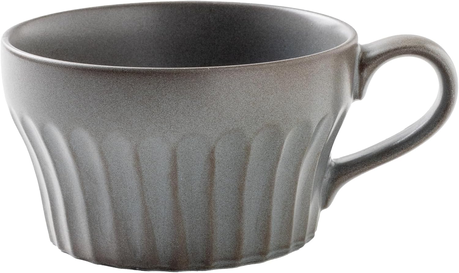 みのる陶器(Minorutouki) Minoru Pottery Pick Soup Cup, Fog Gray
