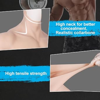 Silicone Muscle Suit Realistic Fake Abs Muscle Chest Suit Simulation Skin suit For Cosplay Transgende