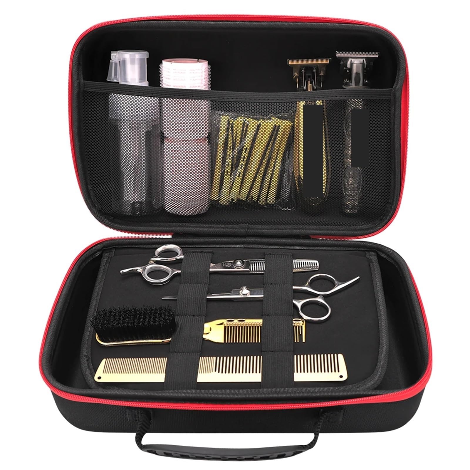 Friseur Werkzeugtasche Barbershop Friseur-Werkzeugtasche, Aufbewahrungstasche for Haarschneidemaschinen, Haarnadeln, Haar-Styling-Werkzeug, Aufbewahrungstasche, professioneller Salon, tragbare Werkzeu