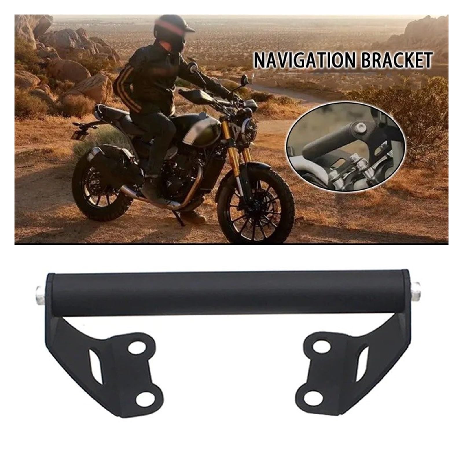 supporto manubrio Supporto Per Cellulare Da Moto Per Speed400 Per Speed ​​400x Per Scrambler 400 Per SCRAMBLER400 2024- Per Supporto Di Navigazione GPS Adventure
