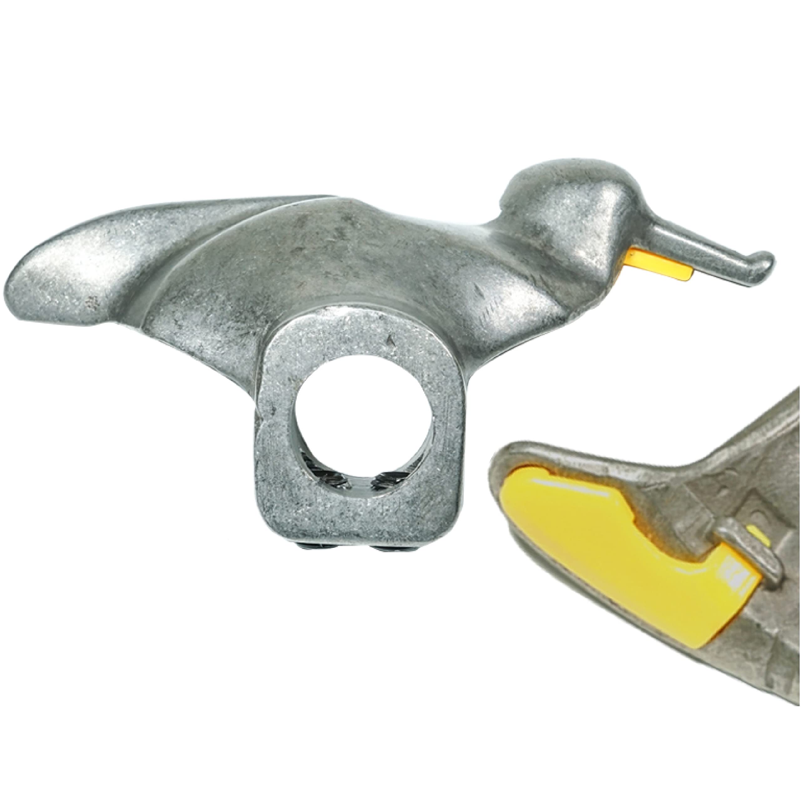 Démonte-pneu - Monte-démonte - Tête De Canard 30mm - Acier Inoxydable - Argent Jaune - Universel - Auto