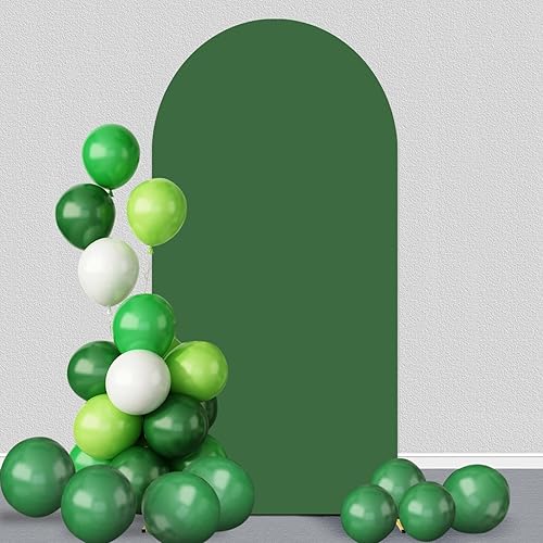 Miniatura 1 de Cubierta de fondo de arco de 7.2 pies, fondo de soporte de arco de elastano, cubierta de fondo de pared redonda ajustada, tela elástica para boda,