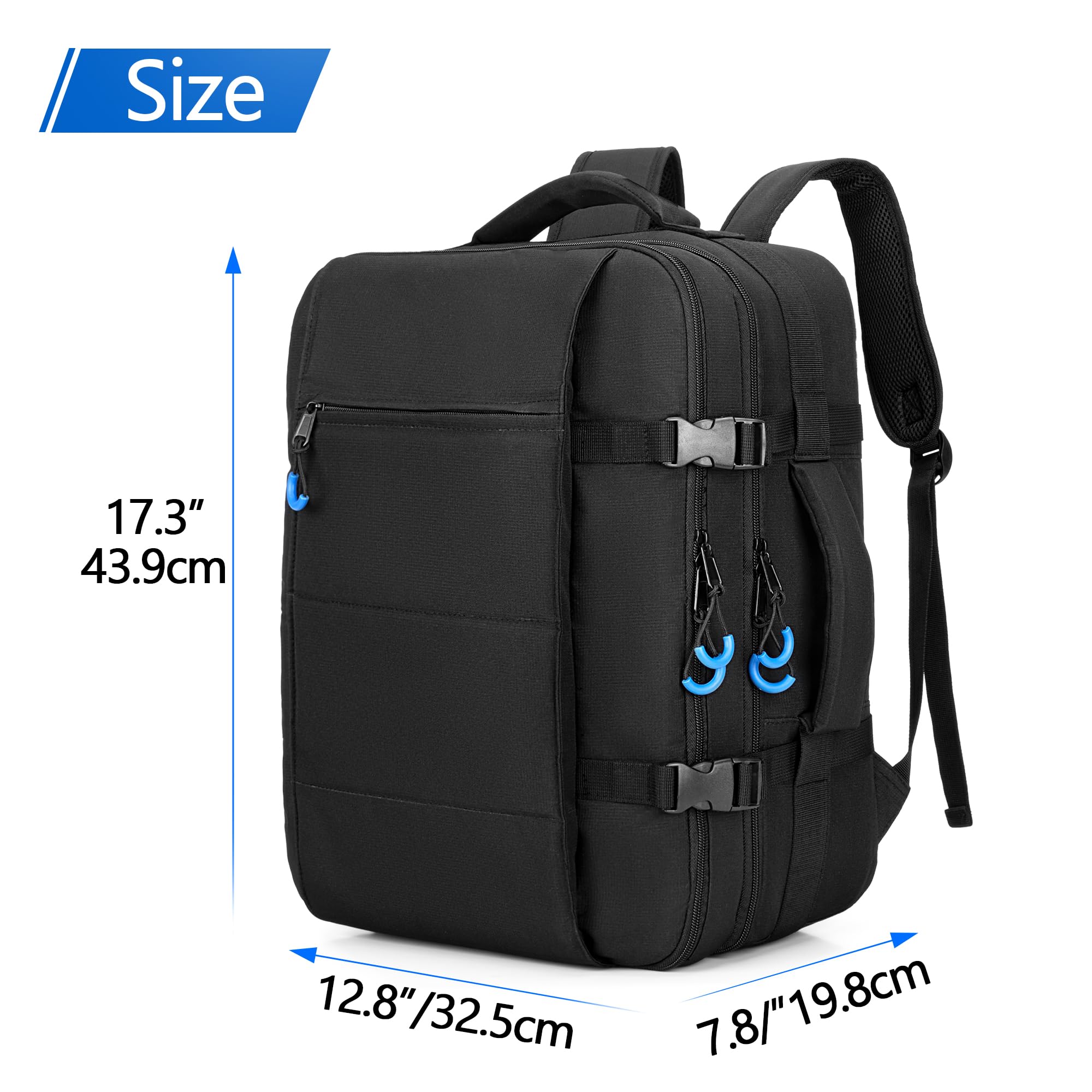 PGmoon Zaino Compatibile con Console Playstation5, Borsa da Trasporto Adatta per Console PS5/PS4, Controller, Laptop da 15,6'', Dischi di Gioco (Design Brevettato)