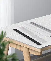 Capas para Fogão – Pacote com 2 – Silicone Transparente 76 cm – Enchimento de Espaço para Fogão