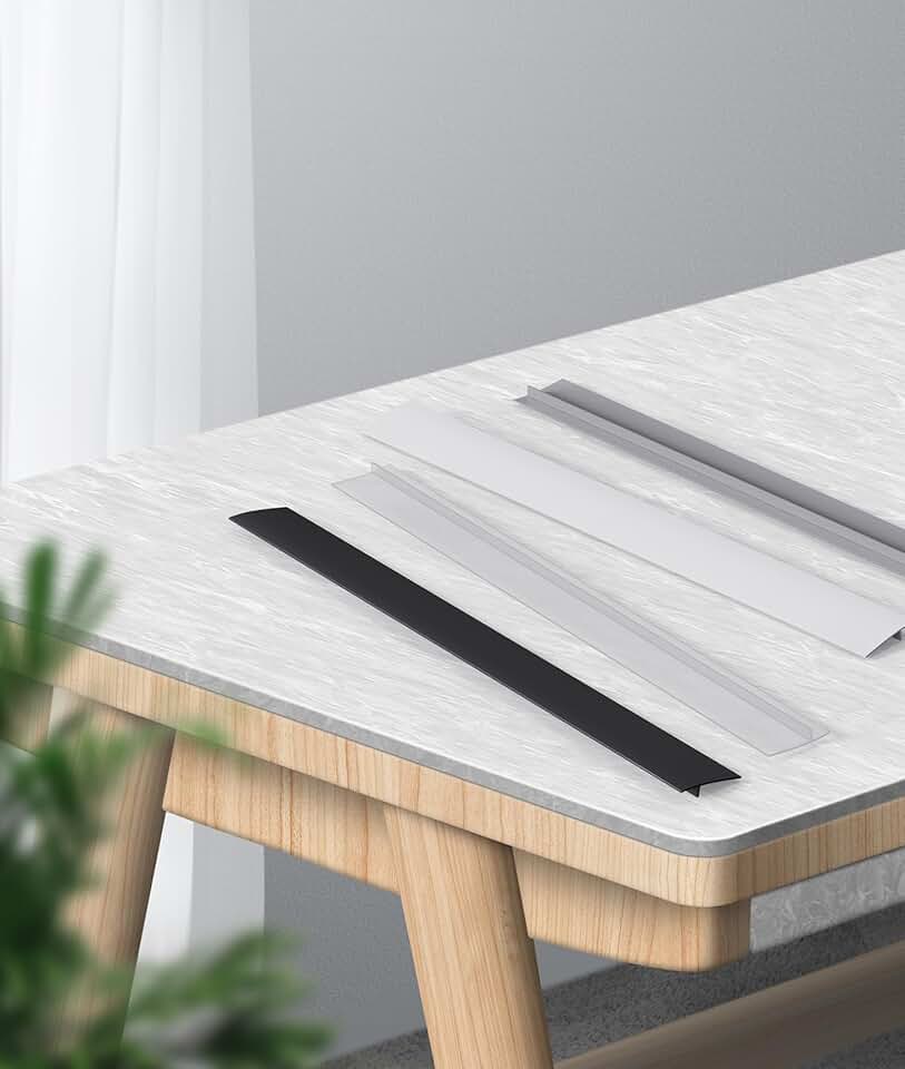 Capas para Fogão – Pacote com 2 Silicone Transparente 63 cm – Enchimento de Espaço para Fogão