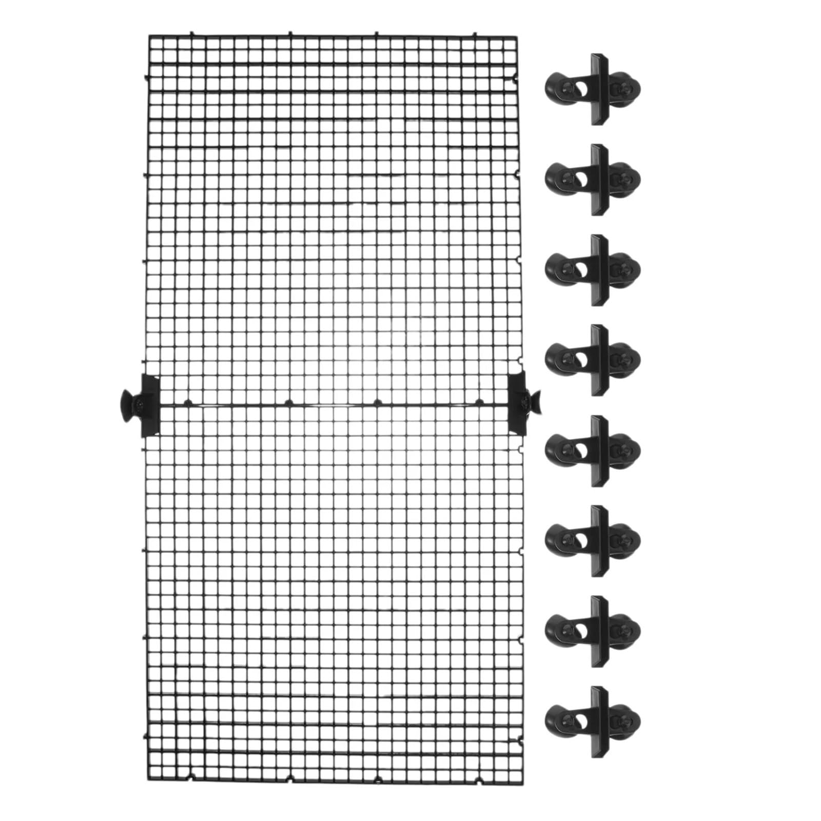 Divisor para Acuario 2 Placas de Escape for pecera 30 x cm, Separador Acuario, Cubierta Rejilla Aislante