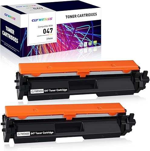 CLYWENSS Cartucho de tóner compatible con Canon 047 Balck para Canon 047 para usar con impresora Canon imageCLASS LBP 113w MF113w i-SENSYS MF113W