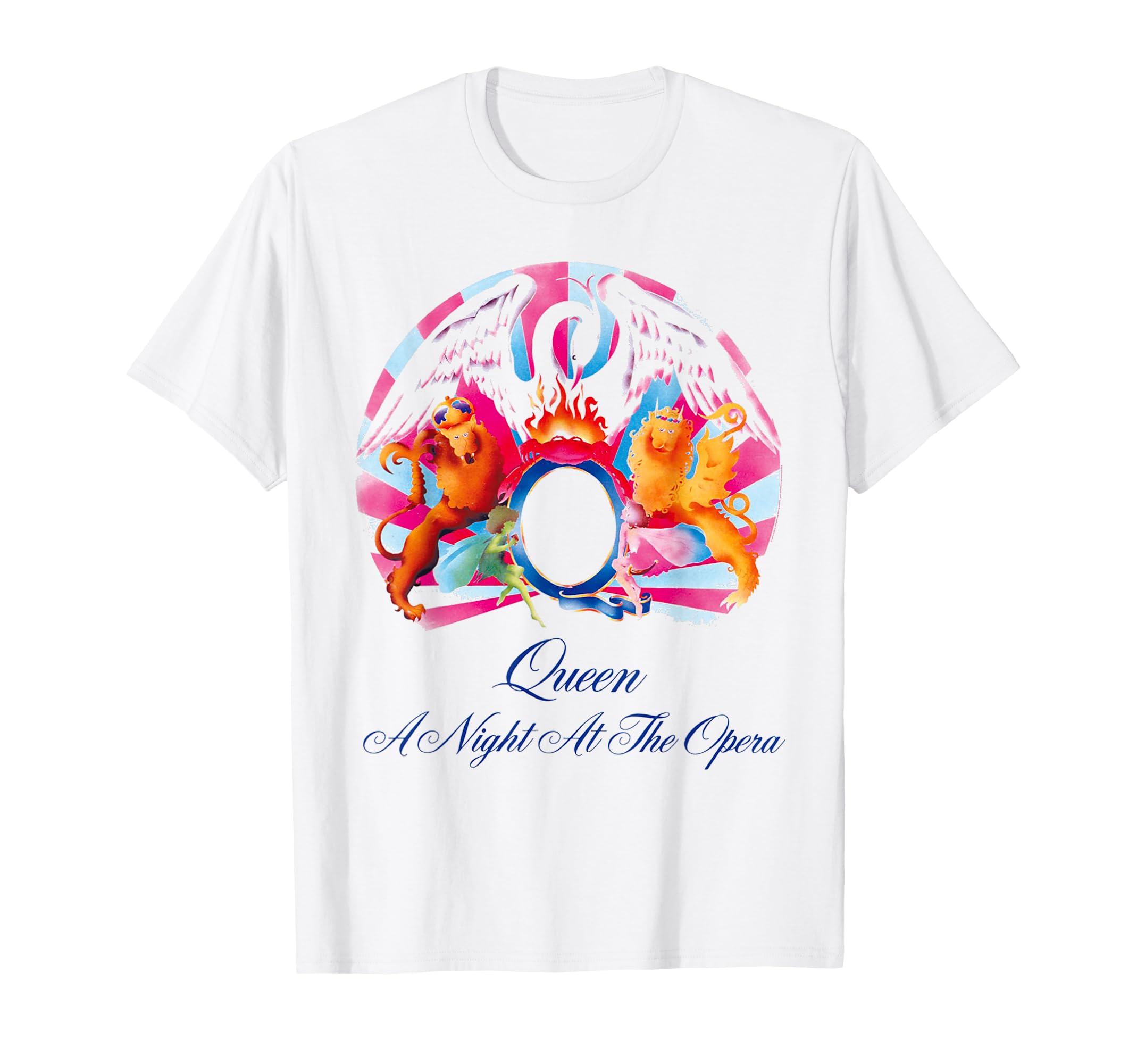 Queen Official A Night At The Opera T-shirt T-Shirt : Amazon.co.uk