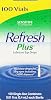 Allergan 100 Vials - Allergan Refresh Plus Lubricant Eye Drops Single-Use Vials - 100 Ct.