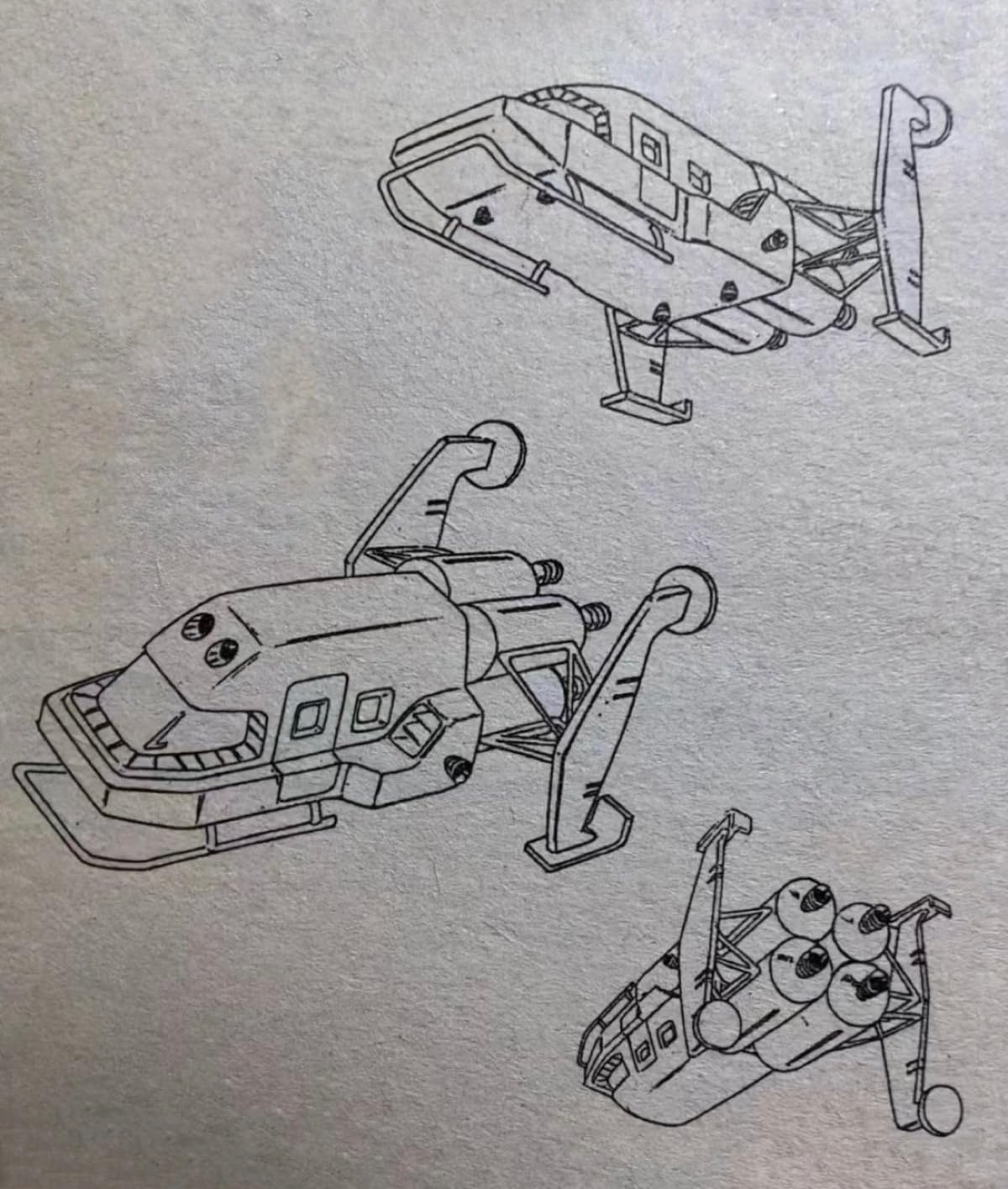 Amazon | 1/144 スペース・ランチ 3DプリンターPLA製 [並行輸入