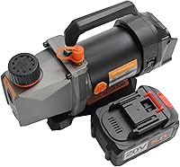 Vista 1 de Bomba de vacío de una sola etapa, 2.5CFM 20V batería de litio DC inversor para aire acondicionado refrigerante