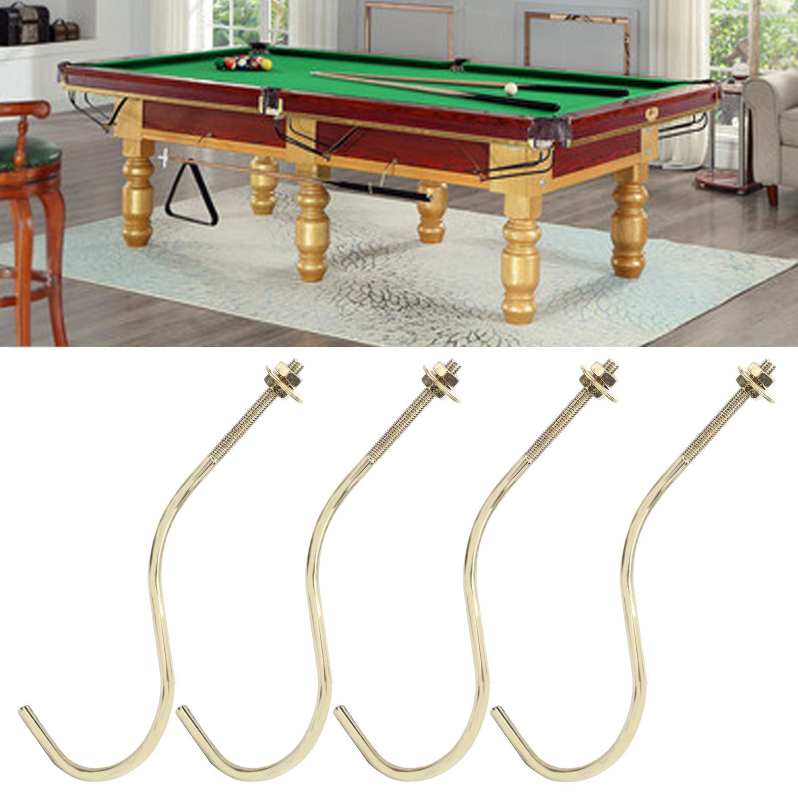 Pool Cue Rack Snooker Billiard Table Board Cue Hook Bridge Rod Pool ...