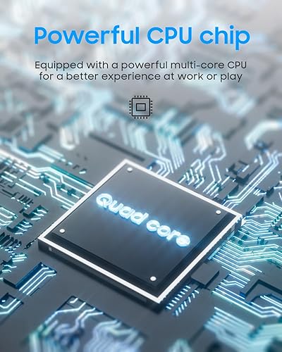 Miniatura 6 de Tablet Android 12 de 10.1 pulgadas, 32 GB ROM+2 GB de RAM, tableta 2 en 1, teclado, ratón, estuche, lápiz, película templada, cámara dual de 8
