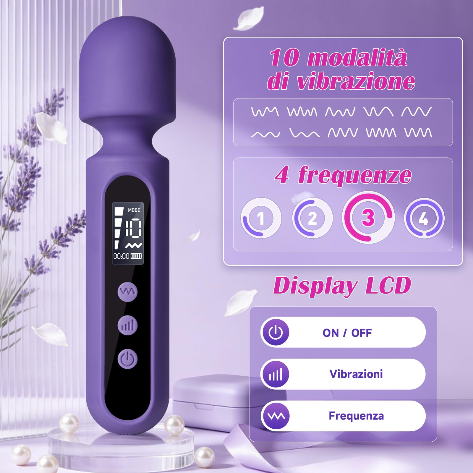 Vibratore Sexytoysys Coppia, Set Vibratori Sex Toys con 3 Accessori 10x4 Modalità, Vibratoreper Donna Professionale + Dildo Anale Sex Toy + Masturbatore Uomo, Vibratoriper Donne Sexytoysys Uomo