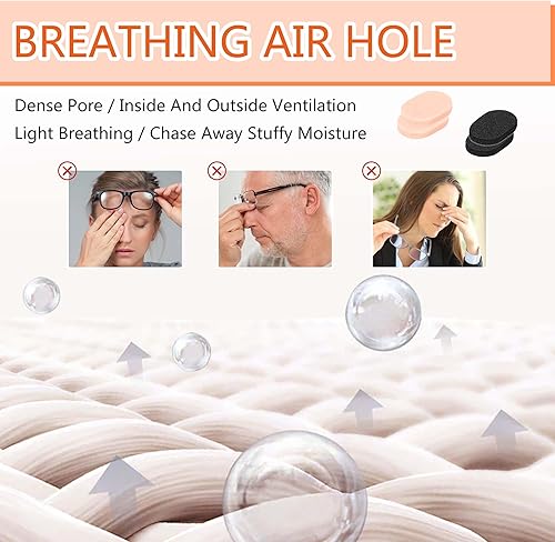 Miniatura 4 de Almohadillas de espuma suave para la nariz, autoadhesivas, antideslizantes, almohadillas nasales gruesas para anteojos, lentes de sol, gafas, 8