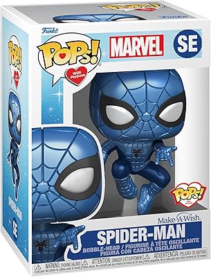 Funko Pop! Marvel: Make A Wish - Spider-Man (Metallic)