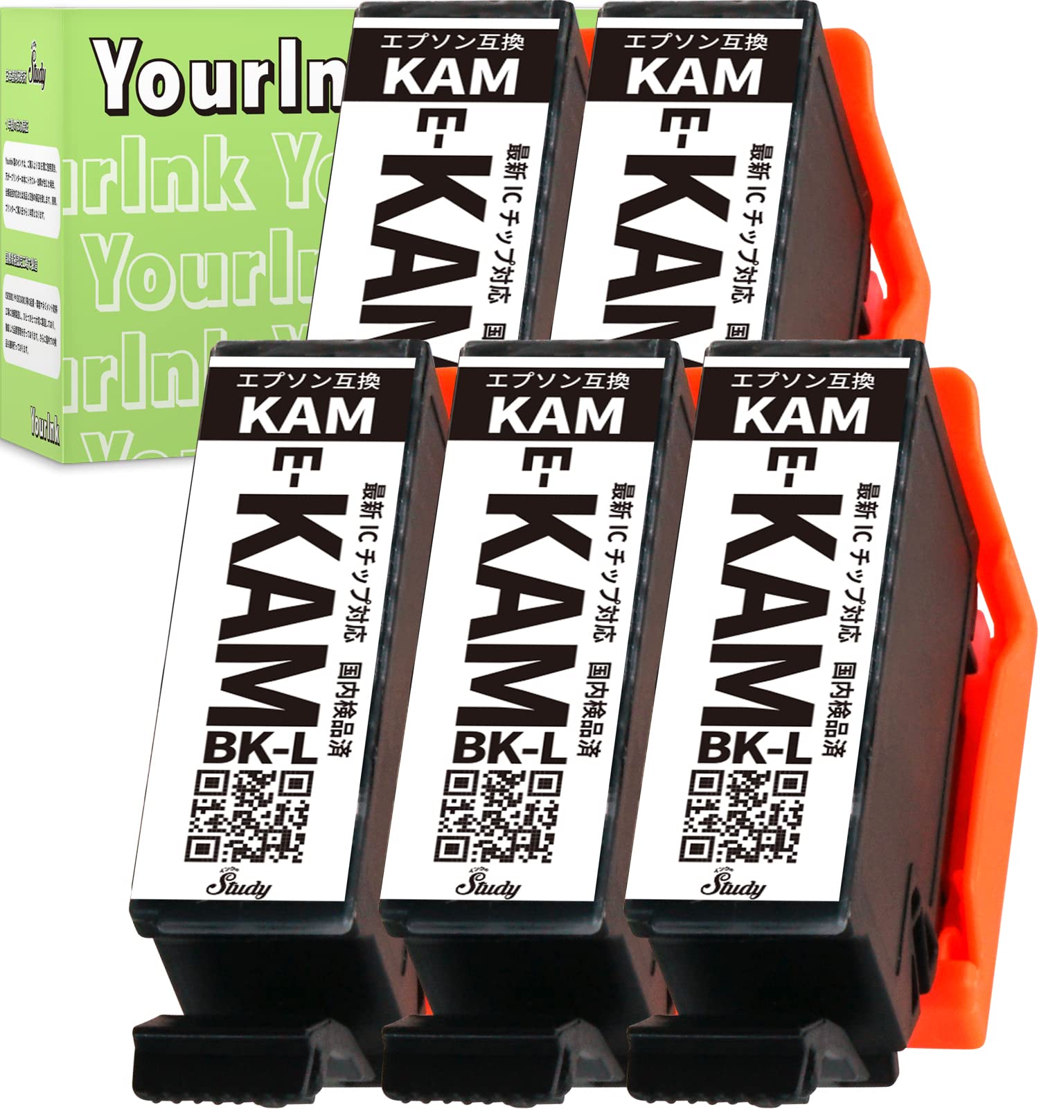 Amazon.co.jp: 【YourInk】エプソン用 互換インクカートリッジ KAM  
