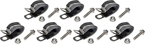 Miniatura 6 de Dorman 819-875 Línea de combustible trenzada de acero inoxidable flexible frontal compatible con modelos Chevrolet  GMC seleccionados (OE FIX)