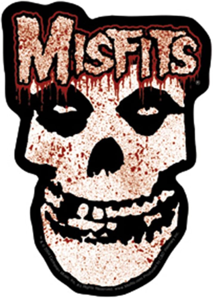 Misfits bloody skull レディースフィットT L 新品未使用 Amazon.com: Licenses Products Misfits Bloody Skull Sticker : Toys