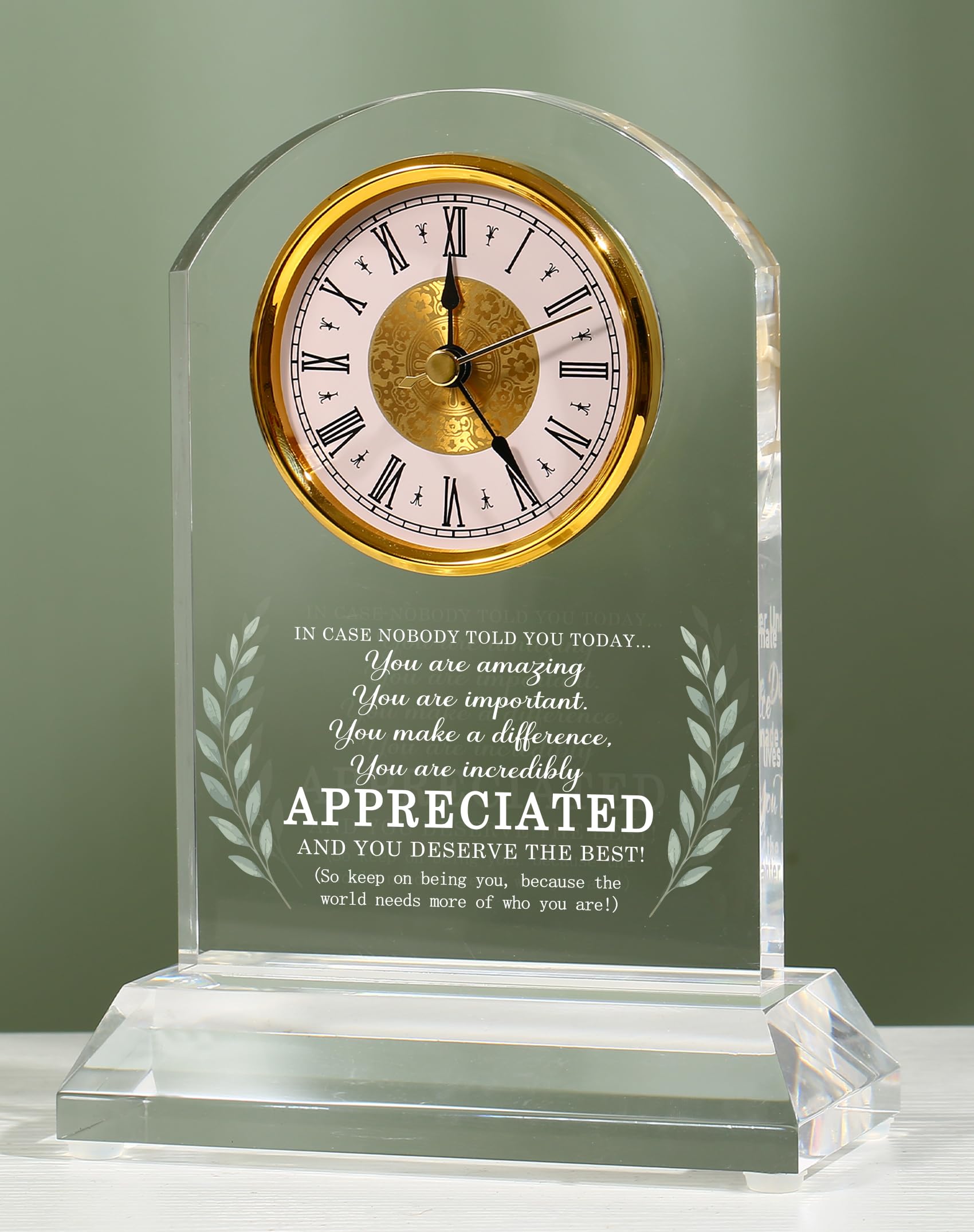 DEEWISH Appreciation Clock