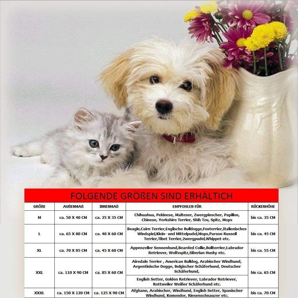 Best For Pets ortopedico cuccia con TÜV qualità Kiss 7 cani grandi cuscino orto- Medic Visco cuscino