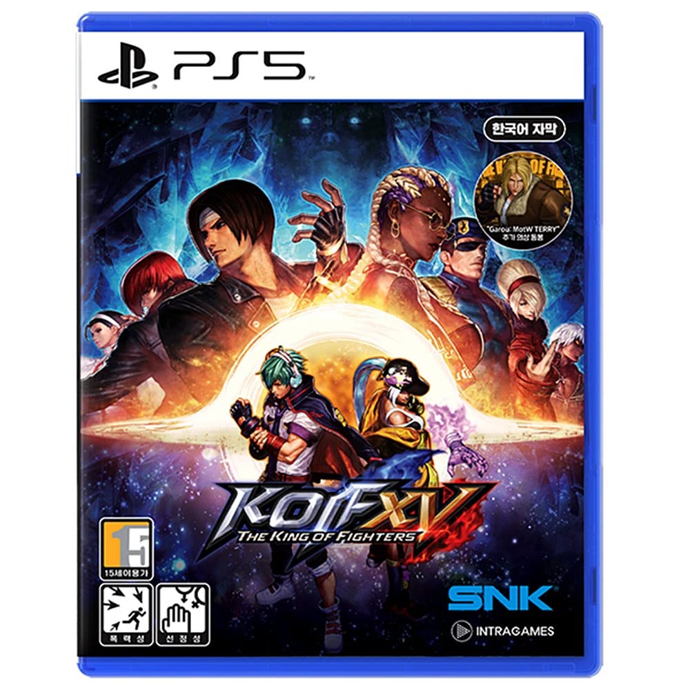 PS5 ザキングオブファイターズ XV メインビジュアルジャケット 限定セット Amazon.com: The King of Fighters XV [Korean Edition] for PS5