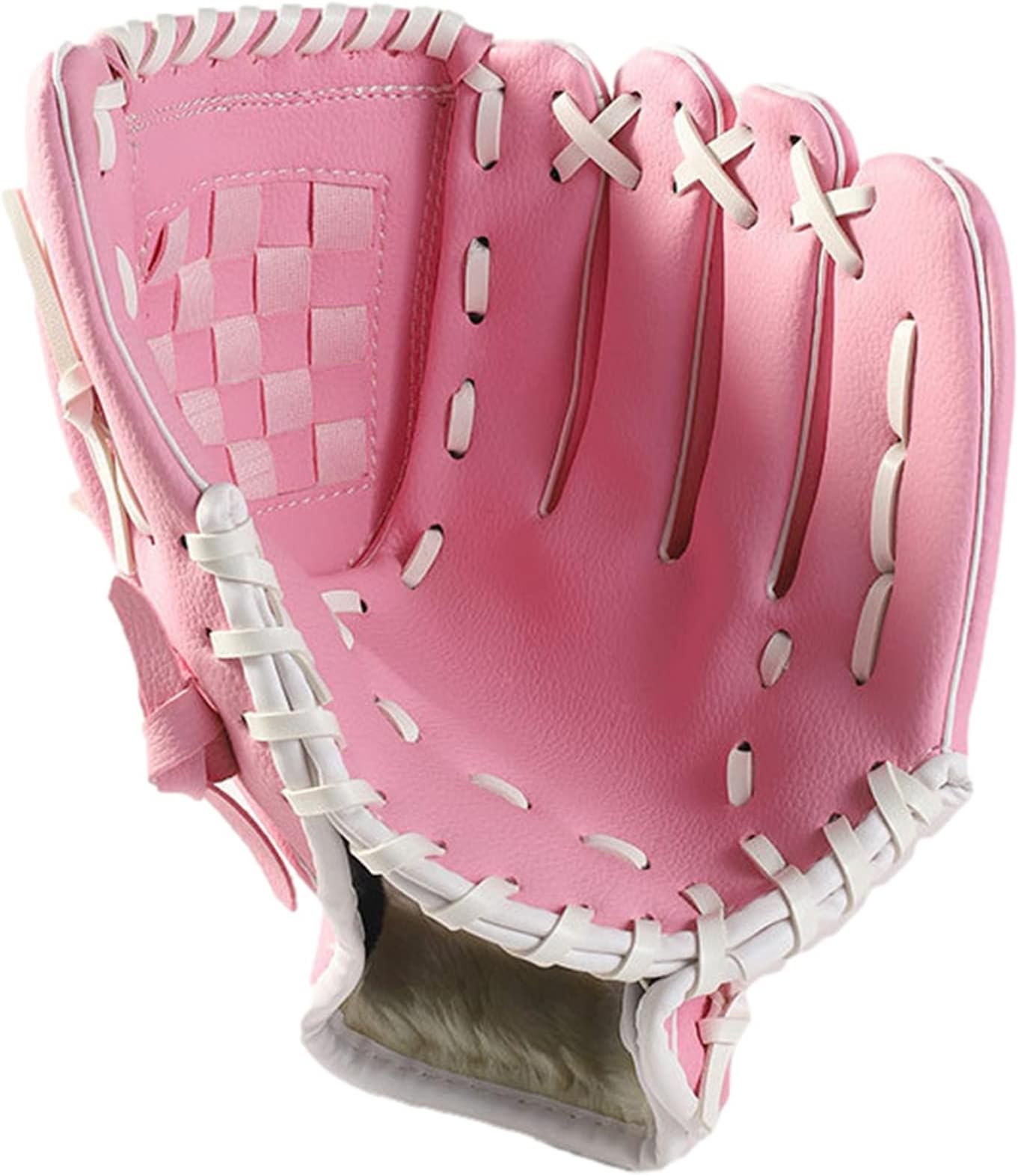 shenn Baseball Glove PU Leather Sport Batting Gloves Left Catcher's Mitts Softball Trainning Accessories for Adults Youth