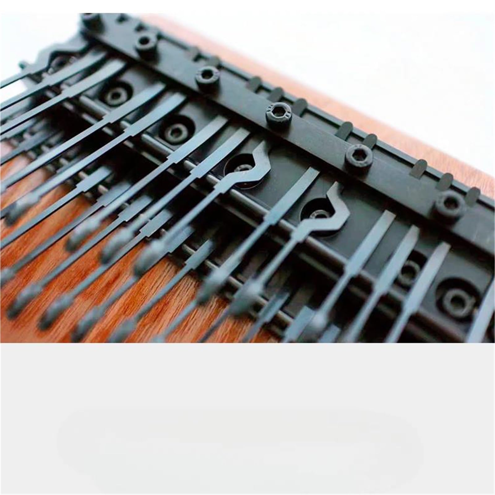 Piano De Pulgar Instrumento Musical Kalimba Profesional De 36 Teclas, Piano De Dedo De Madera De Nogal, Medio Tono, Doble Capa, Regalos Musicales(Style 3)