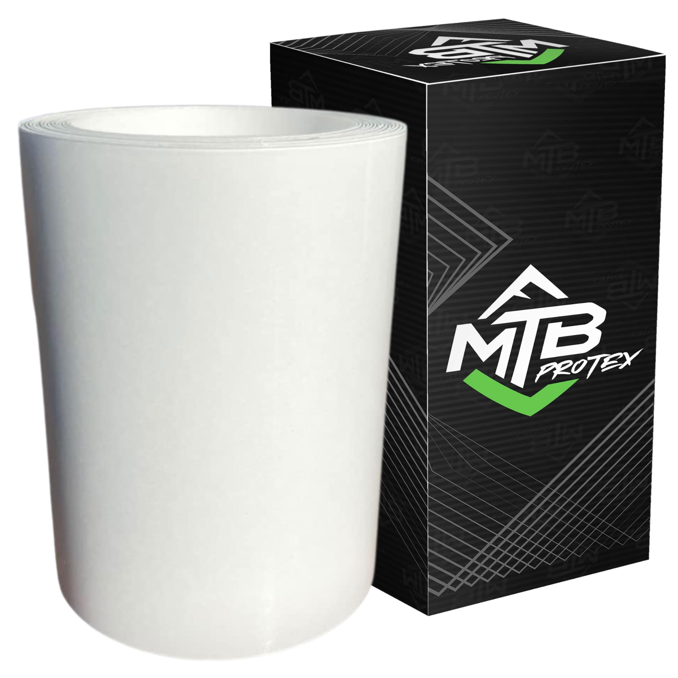 75mm Bike Frame Protection Tape – Helicopter Tape Self Adhesive - Clear Gloss – Protect Your Bike from Scratches, Scrapes and Chips (75mm x 2M)