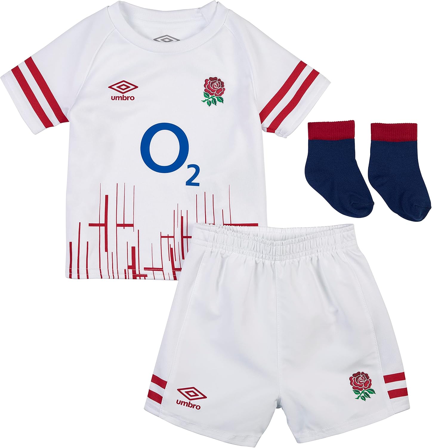 Umbro England Home Replica Baby Kit