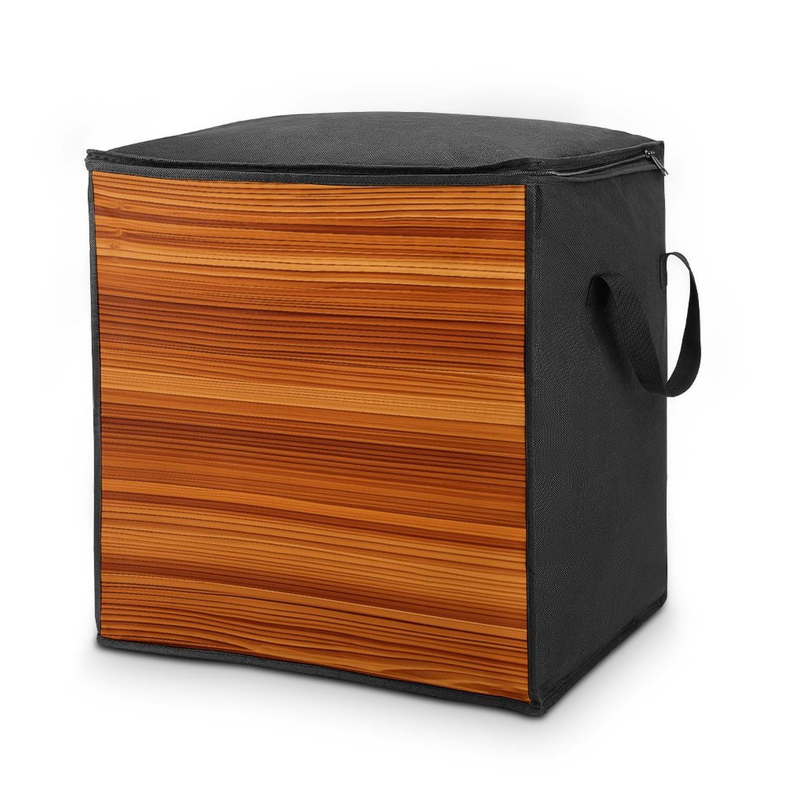 Sac de rangement en bois pour courtepointe haut de gamme pour armoire